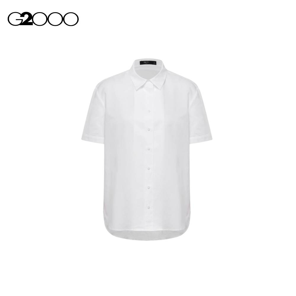 G2000 Women Lilian Relax Fit Linen Plainweave Shirt
